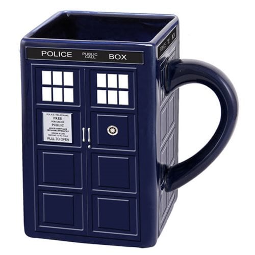 Doctor Who TARDIS Ceramic Sculpted Mug
